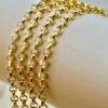 14k Gold Rolo chain 3.5 MM ,14k Real Gold Rolo chain,Gold rolo chain,Rolo chain necklace ,For Him ,For Her ,Everyday Chain , Birthday Gift .