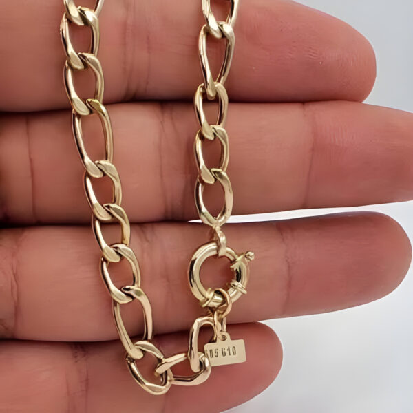 14k Gold Curb Chain bracelet