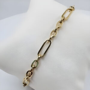 14k Gold mix Oval