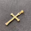 14k Gold Cross Necklace 20 inches ,1.5mm