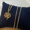 14k solid Gold Tree of life necklace ,14k solid gold tree of life necklace 19.5 inches ,1.5 mm , gift