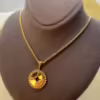 14K solid gold Compass necklace, compass jewelry, solid gold necklace, compass charm, personalized compass, custom pendant, traveler gift
