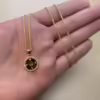 14K solid gold Compass necklace, compass jewelry, solid gold necklace, compass charm, personalized compass, custom pendant, traveler gift
