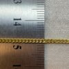18k GOLD Curb Link Chain Necklace, Bracelet ,2MM ,Real Gold Curb Chain, Ladies Gold Chain, 18k Gold Chain, For Him ,For Her, 18k Cuban Curb.