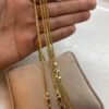 18k GOLD Curb Link Chain Necklace, Bracelet ,2MM ,Real Gold Curb Chain, Ladies Gold Chain, 18k Gold Chain, For Him ,For Her, 18k Cuban Curb.