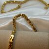 14K Real Gold Byzantine Bracelet ,8", 7.5", 7", 2.80mm, Thickness-/Real 14k King Bracelet, Birthday Gift, Anniversary Gift, byzantine chain.