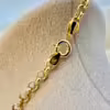 18k Solid Gold Rolo Chain,5mm ,18k Gold Rolo Chain, Gold Rolo chain, rolo chain, rolo chain necklace, Birthday Gift ,Anniversary Gift .