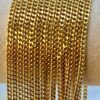 18k GOLD Curb Link Chain Necklace, Bracelet ,2MM ,Real Gold Curb Chain, Ladies Gold Chain, 18k Gold Chain, For Him ,For Her, 18k Cuban Curb.