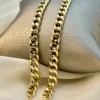 18K Gold Curb Bracelet,6.7MM ,Cuban Chain Bracelet-18K Curb Link Bracelet for Men & Women- Real 18k Gold- 7.5"Length - Birthday Gift.