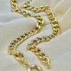 18K Gold Curb Bracelet,6.7MM ,Cuban Chain Bracelet-18K Curb Link Bracelet for Men & Women- Real 18k Gold- 7.5"Length - Birthday Gift.