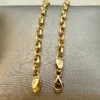 18k Gold ANCHOR CHAIN Bracelet, Anchor,4mm ,Mariner Gold Chain, Mariner chain , Real Gold ,For Her ,For Him ,Birthday Gift ,Christmas Gift.