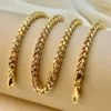 14k Gold Franco Chain Diamond Cut,4 mm,20", Gold Franco chain, Trending Gold chain,14k real Gold, for Him, for her, Birthday Gift.
