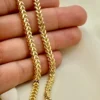14k Solid Gold Franco Chain Diamond Cut,4.40mm,20",21.5",Gold Franco chain, Trending Gold chain,14k real Gold, for Him,for her,Birthday gift