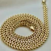 14k Solid Gold Franco Chain Diamond Cut,4.40mm,20",21.5",Gold Franco chain, Trending Gold chain,14k real Gold, for Him,for her,Birthday gift