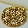 14k Gold Franco Chain Diamond Cut,4 mm,20", Gold Franco chain, Trending Gold chain,14k real Gold, for Him, for her, Birthday Gift.