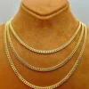 14k GOLD Curb Chain Necklace,4.30 MM, 14k Real Gold curb, Christmas Gift, Curb Gold Chain,14k Gold Chain, Birthday Gift, Birthday Gift.